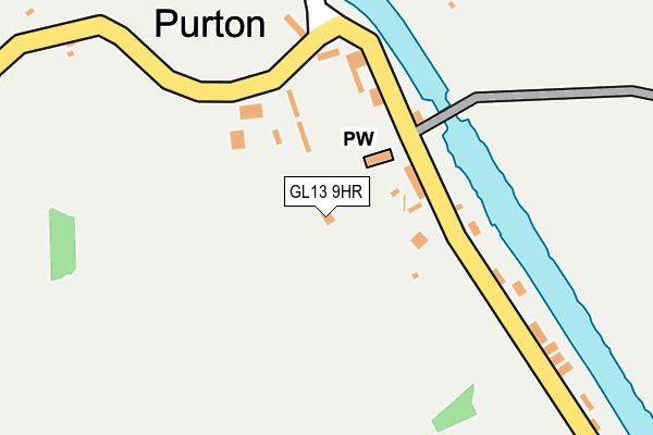 GL13 9HR map - OS OpenMap – Local (Ordnance Survey)