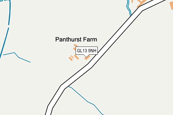 GL13 9NH map - OS OpenMap – Local (Ordnance Survey)