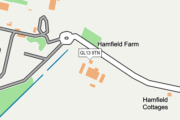 GL13 9TN map - OS OpenMap – Local (Ordnance Survey)