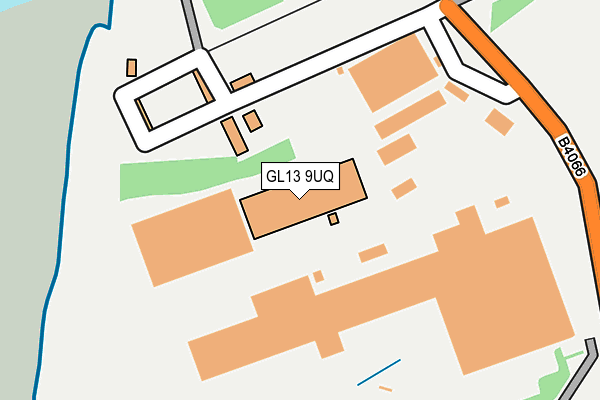 GL13 9UQ map - OS OpenMap – Local (Ordnance Survey)