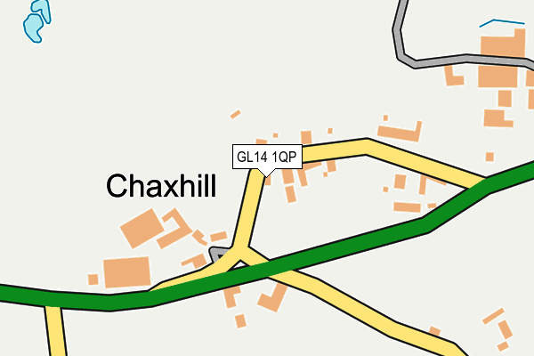 GL14 1QP map - OS OpenMap – Local (Ordnance Survey)