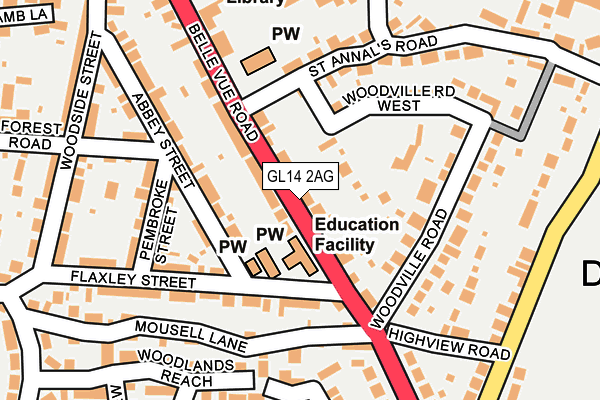 Map of M D PIPES LTD at local scale