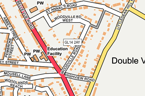 Map of DJA CONSULTANTS LTD at local scale
