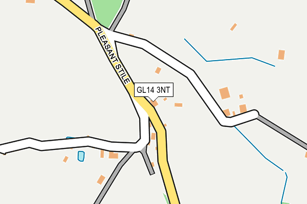 GL14 3NT map - OS OpenMap – Local (Ordnance Survey)