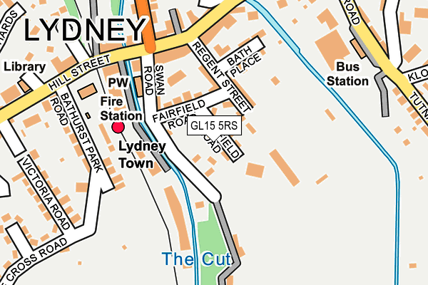 Map of O'FLYNN (LS) LTD at local scale