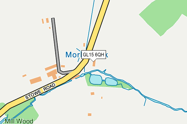 GL15 6QH map - OS OpenMap – Local (Ordnance Survey)