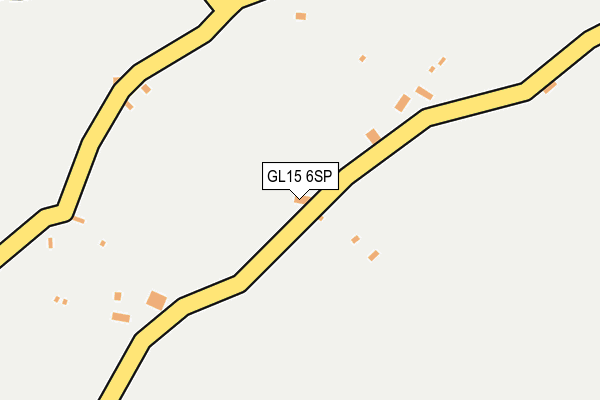 GL15 6SP map - OS OpenMap – Local (Ordnance Survey)