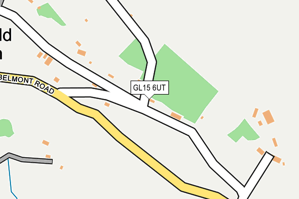 GL15 6UT map - OS OpenMap – Local (Ordnance Survey)