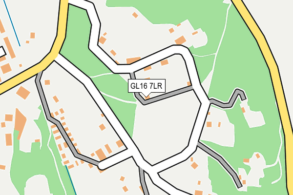 GL16 7LR map - OS OpenMap – Local (Ordnance Survey)