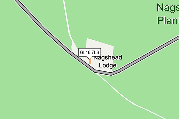 GL16 7LS map - OS OpenMap – Local (Ordnance Survey)