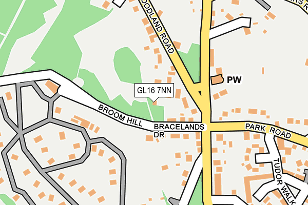 GL16 7NN map - OS OpenMap – Local (Ordnance Survey)