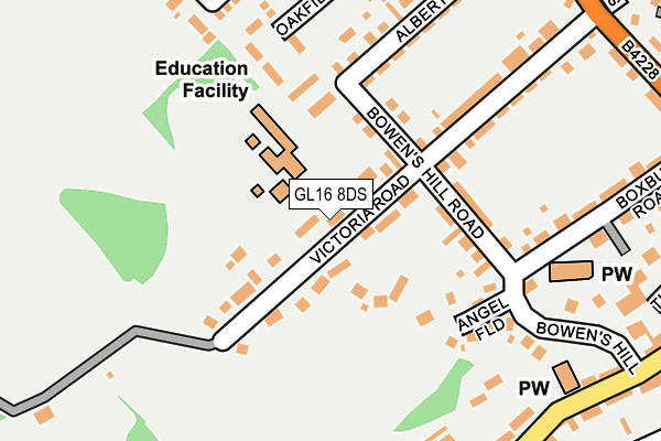 Map of ELLSCORP LIMITED at local scale
