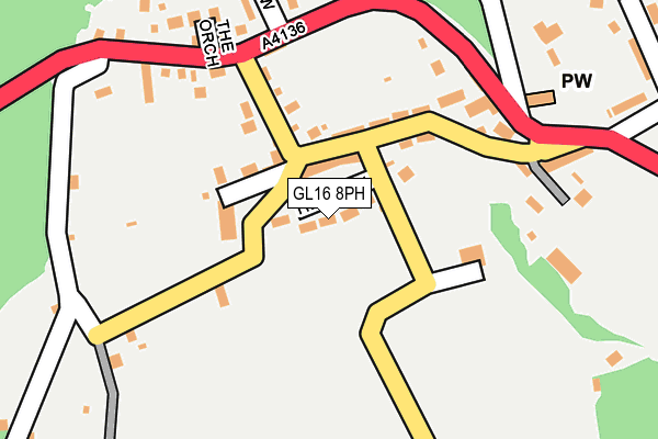 GL16 8PH map - OS OpenMap – Local (Ordnance Survey)