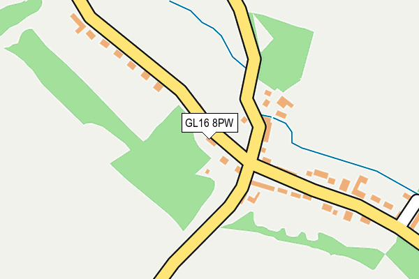 GL16 8PW map - OS OpenMap – Local (Ordnance Survey)