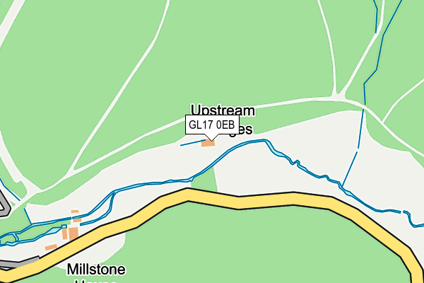 GL17 0EB map - OS OpenMap – Local (Ordnance Survey)