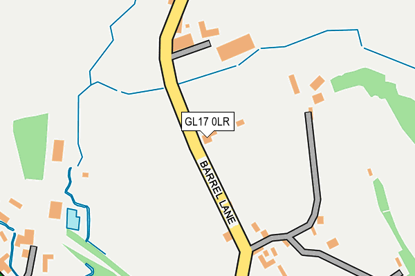 Map of MCEVANS PRODUCTIONS LIMITED at local scale