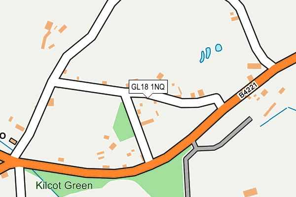 GL18 1NQ map - OS OpenMap – Local (Ordnance Survey)