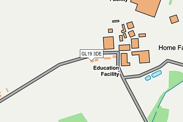 GL19 3DE map - OS OpenMap – Local (Ordnance Survey)