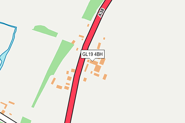 GL19 4BH map - OS OpenMap – Local (Ordnance Survey)