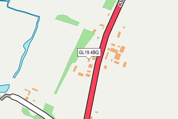 GL19 4BQ map - OS OpenMap – Local (Ordnance Survey)
