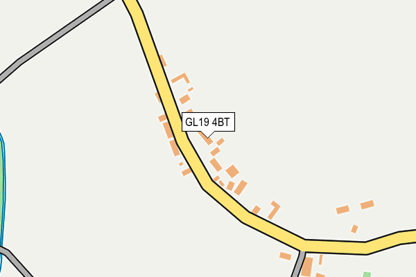 GL19 4BT map - OS OpenMap – Local (Ordnance Survey)