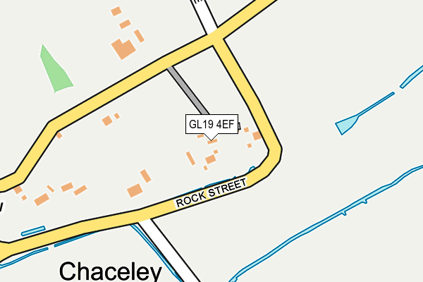 GL19 4EF map - OS OpenMap – Local (Ordnance Survey)