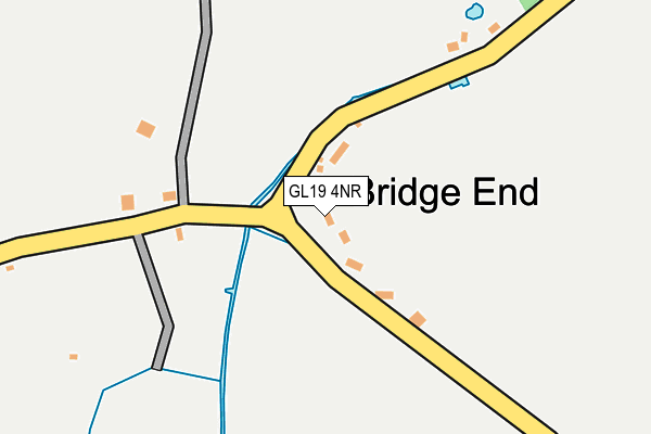 GL19 4NR map - OS OpenMap – Local (Ordnance Survey)