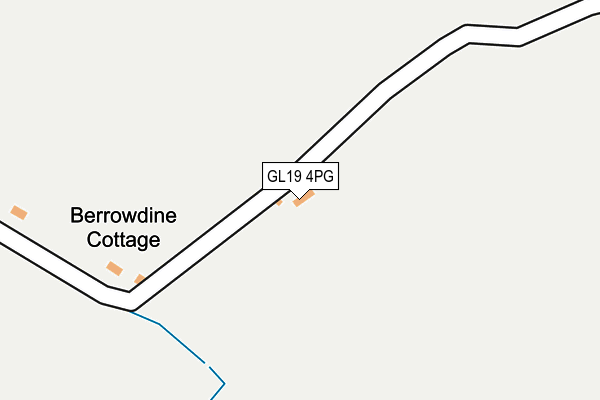 GL19 4PG map - OS OpenMap – Local (Ordnance Survey)