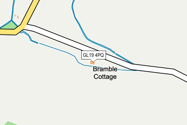 GL19 4PQ map - OS OpenMap – Local (Ordnance Survey)