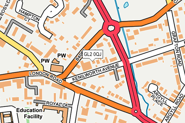 Map of CRISPY'S FOODS LTD at local scale