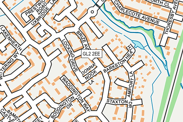 GL2 2EE map - OS OpenMap – Local (Ordnance Survey)