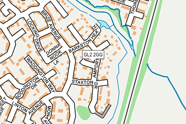 GL2 2GG map - OS OpenMap – Local (Ordnance Survey)