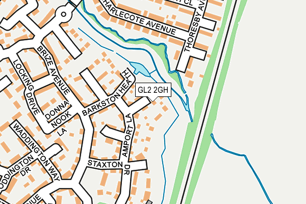 GL2 2GH map - OS OpenMap – Local (Ordnance Survey)