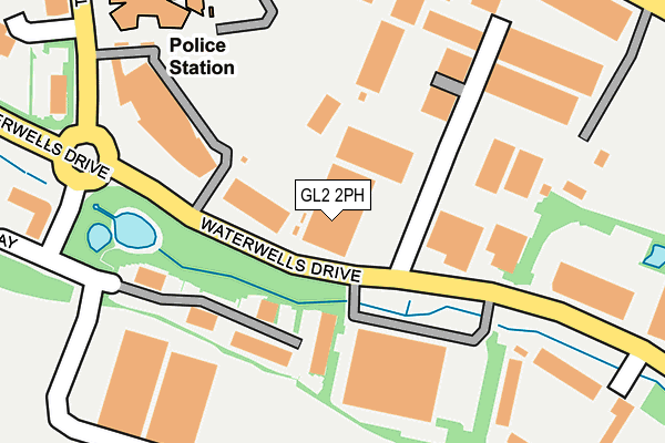 GL2 2PH map - OS OpenMap – Local (Ordnance Survey)