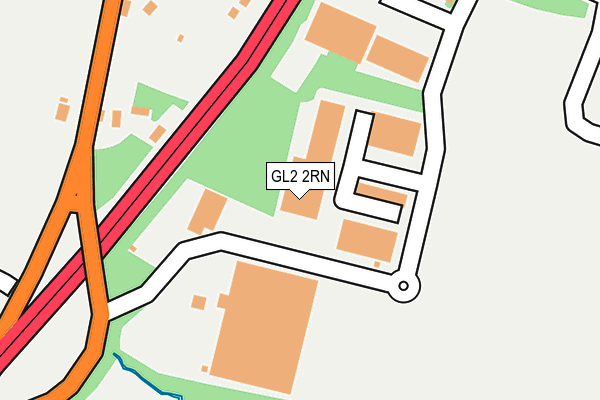 GL2 2RN map - OS OpenMap – Local (Ordnance Survey)