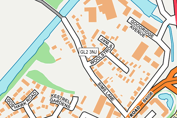 Map of SINGEL LTD at local scale