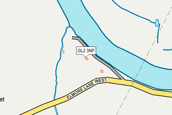 GL2 3NP map - OS OpenMap – Local (Ordnance Survey)