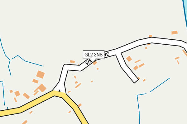 GL2 3NS map - OS OpenMap – Local (Ordnance Survey)