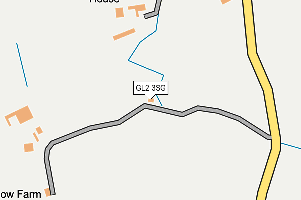 GL2 3SG map - OS OpenMap – Local (Ordnance Survey)