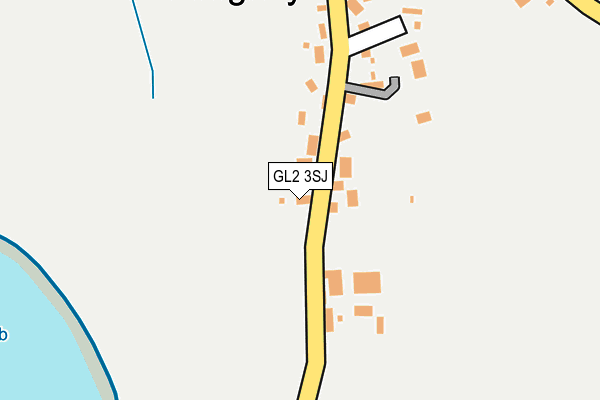 GL2 3SJ map - OS OpenMap – Local (Ordnance Survey)