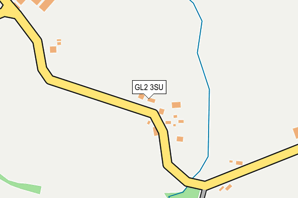 GL2 3SU map - OS OpenMap – Local (Ordnance Survey)