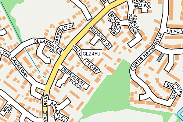 GL2 4FU map - OS OpenMap – Local (Ordnance Survey)