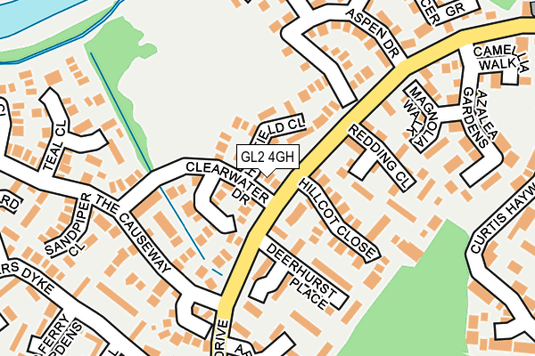 GL2 4GH map - OS OpenMap – Local (Ordnance Survey)