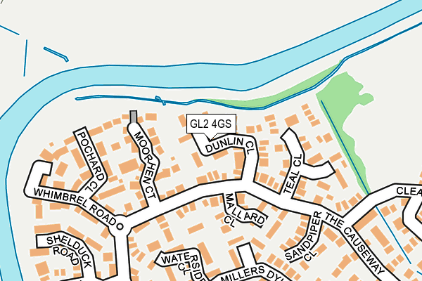 GL2 4GS map - OS OpenMap – Local (Ordnance Survey)