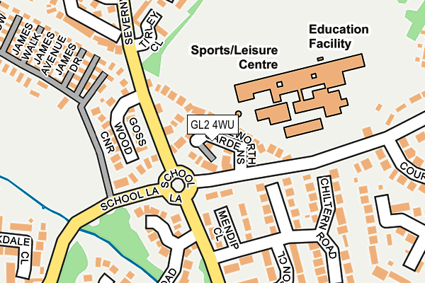 Map of GALGO MARKETING LTD at local scale