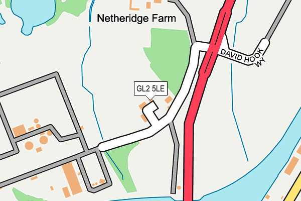 GL2 5LE map - OS OpenMap – Local (Ordnance Survey)