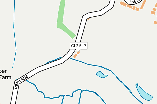 GL2 5LP map - OS OpenMap – Local (Ordnance Survey)