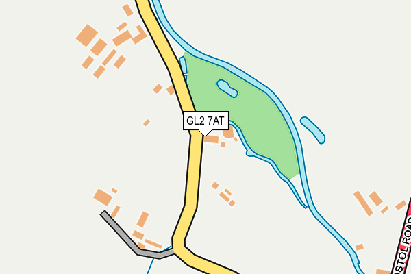 GL2 7AT map - OS OpenMap – Local (Ordnance Survey)