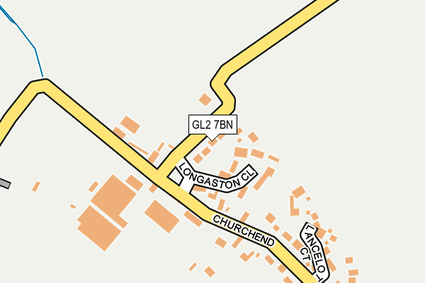 GL2 7BN map - OS OpenMap – Local (Ordnance Survey)