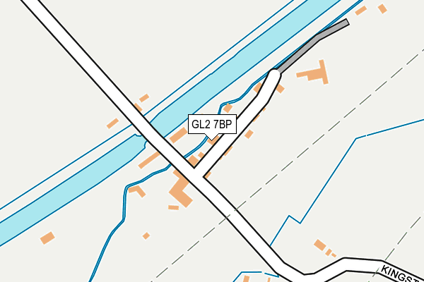 GL2 7BP map - OS OpenMap – Local (Ordnance Survey)